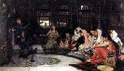 John William Waterhouse Consulting the Oracle painting